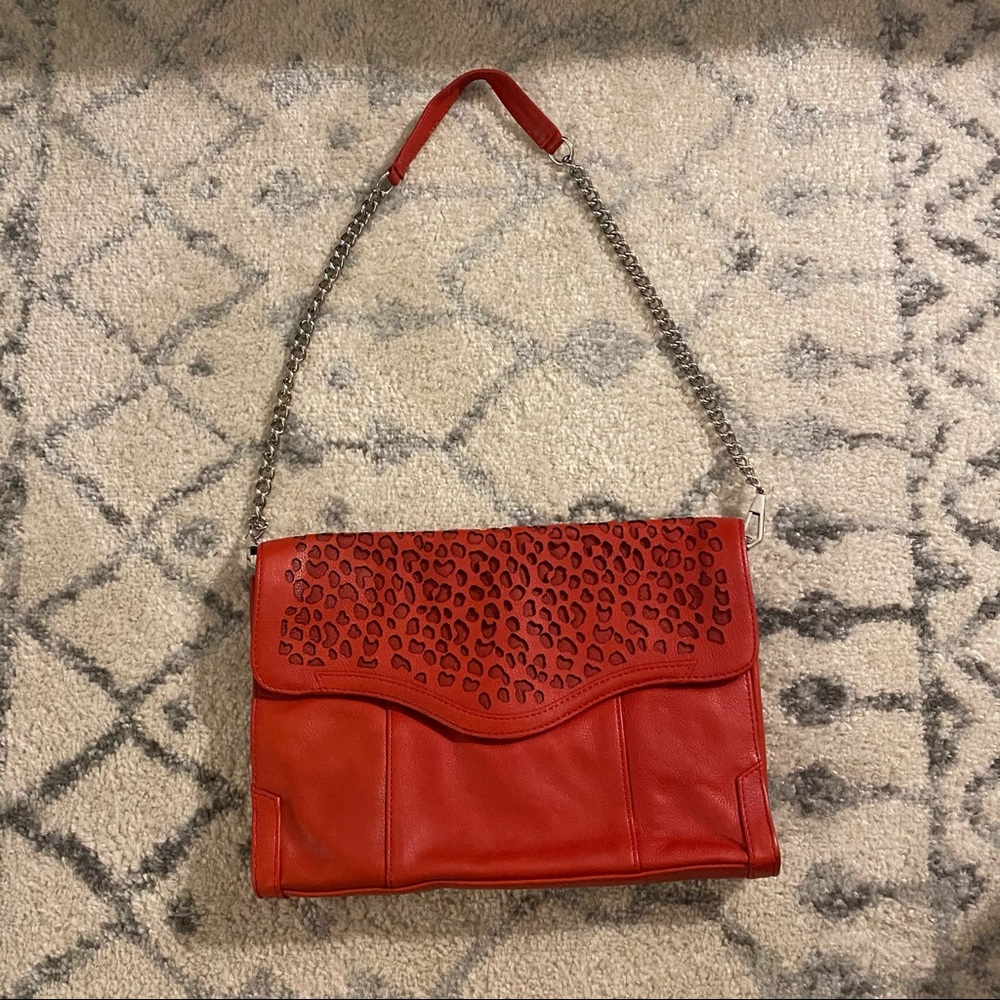 🆕 Rebecca Minkoff leather leopard purse